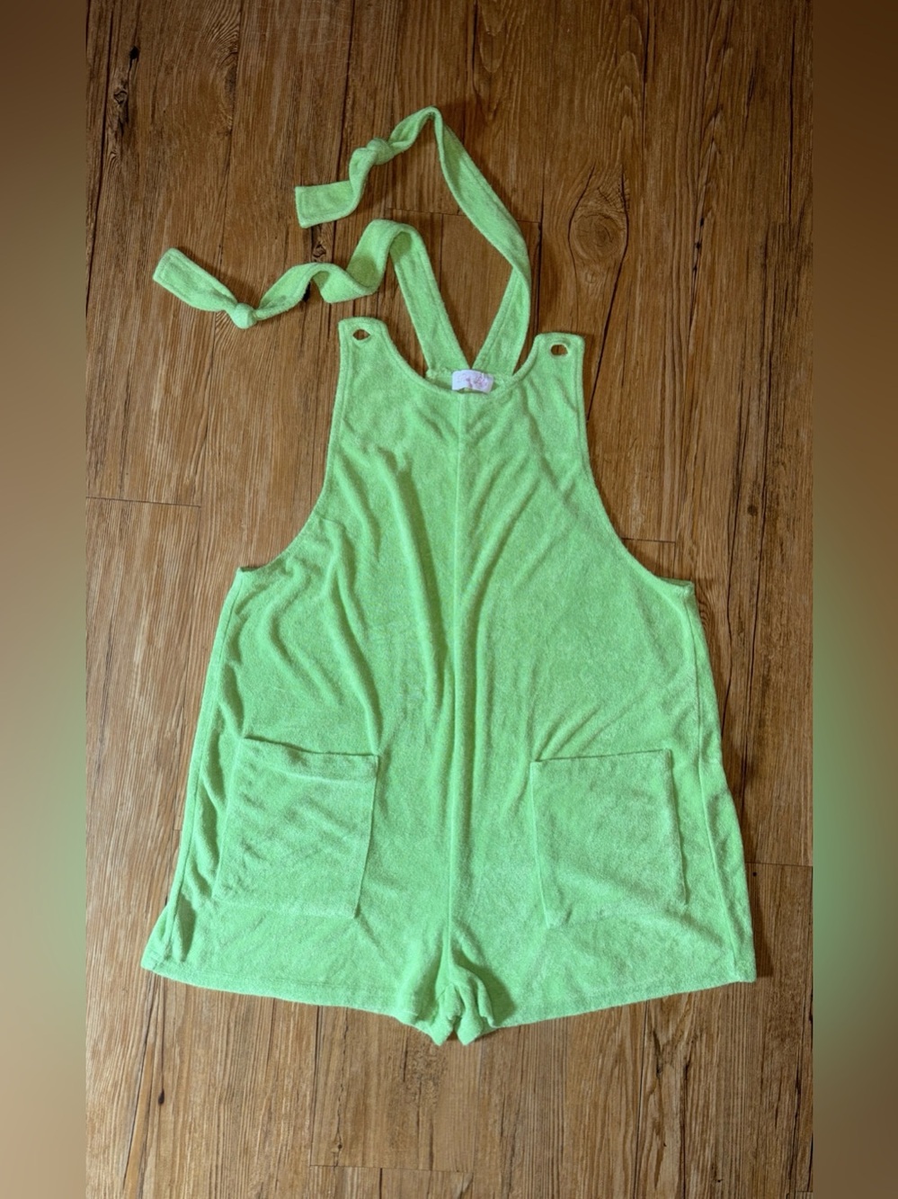 Pink Lilly Terry Cloth Romper